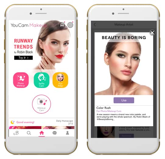 YouCam Makeup App, Beauty Is Boring, Robin Black
