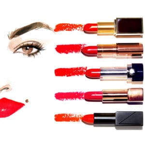 Cindy Crawford, Regina Yazdi, Robin Black, Red Lipstick, Beauty Is Boring